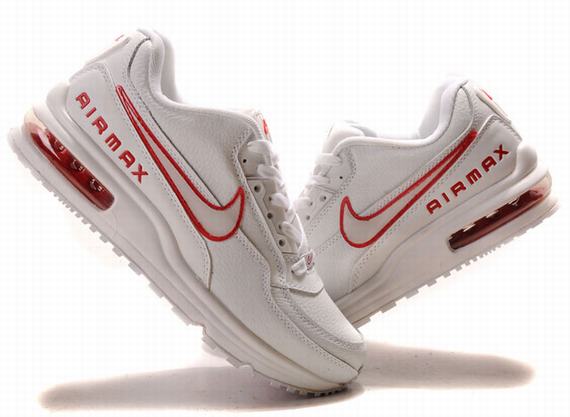New Men'S Nike Air Max Ltd White/Red